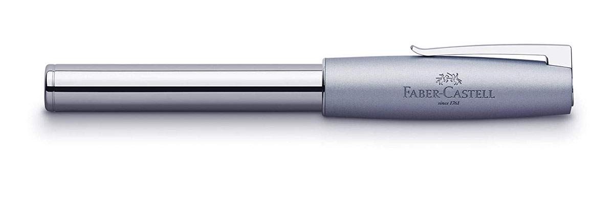 Faber Castell - Loom Metallic Grigio Azzurro - Stilografica Faber Castell - Loom Metallic Grigio Azzurro - Stilografica