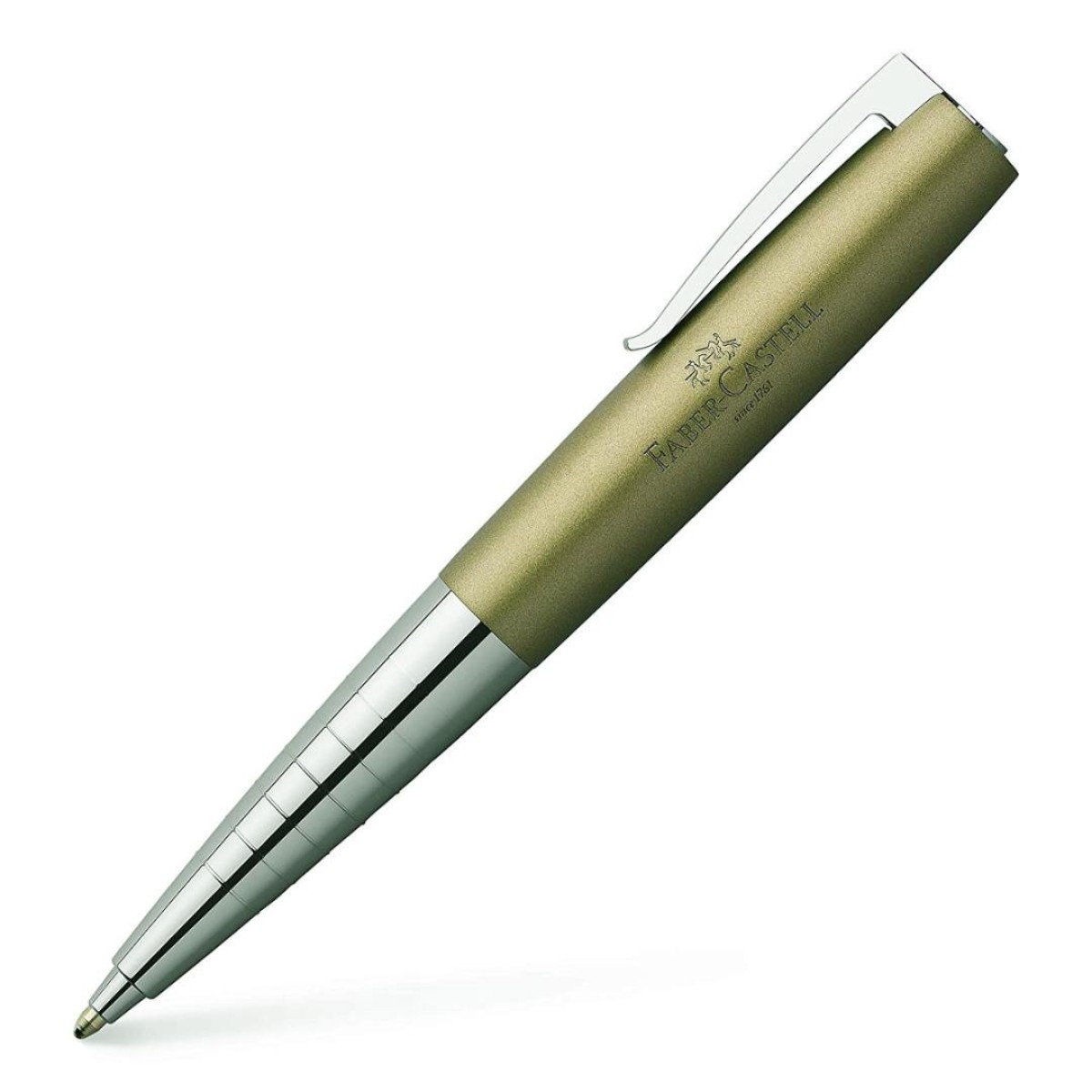 Faber Castell - Loom Metallic Olive Green - Ballpoint Pen Faber Castell - Loom Metallic Olive Green - Ballpoint Pen