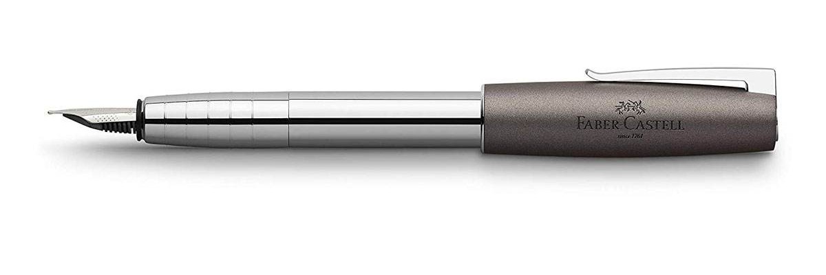 Faber Castell - Loom Metallic Anthracite gray - Fountain Pen Faber Castell - Loom Metallic Anthracite gray - Fountain Pen