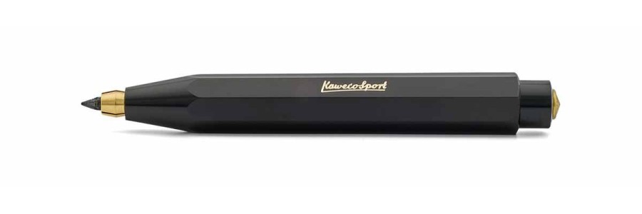 Kaweco - Classic Sport - Nera - Matita a frizione 3,2 mm. Kaweco - Classic Sport - Nera - Matita a frizione 3,2 mm.