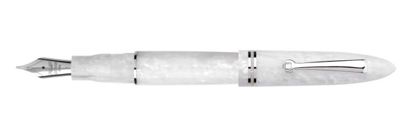 Leonardo Officina Italiana - Furore - White Salt CT - Fountain pen - Steel nib Leonardo Officina Italiana - Furore - White Salt CT - Fountain pen - Steel nib