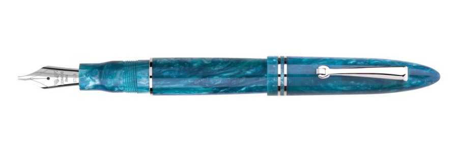 Leonardo Officina Italiana - Furore - Blue emerald CT - Fountain pen - Steel nib Leonardo Officina Italiana - Furore - Blue emerald CT - Fountain pen - Steel nib