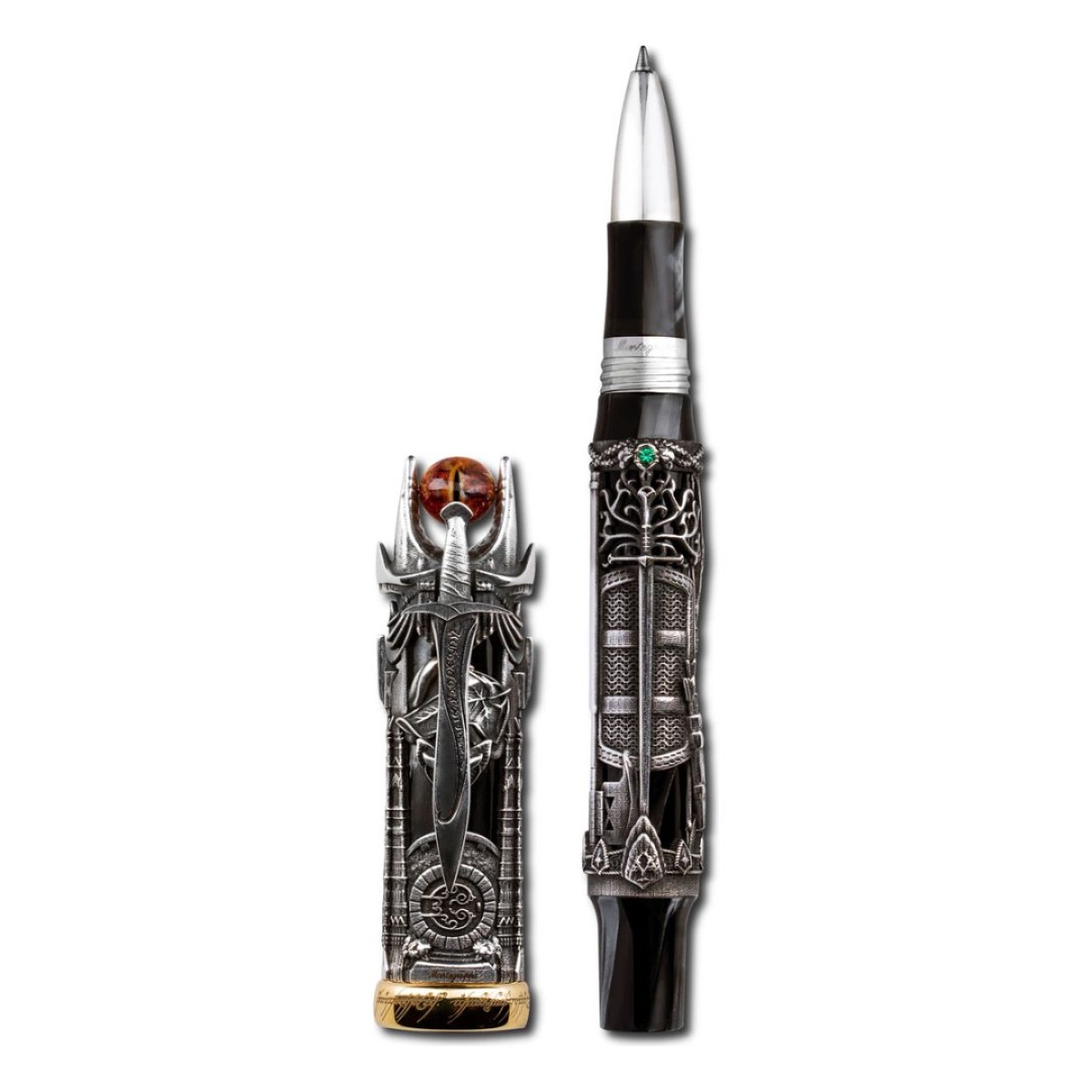 Montegrappa - Il signore degli Anelli - Roller Argento Montegrappa - Il signore degli Anelli - Roller Argento