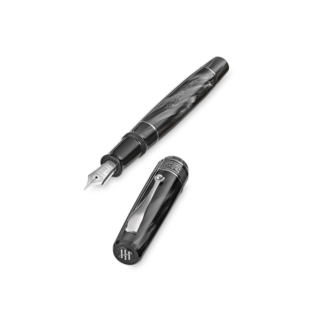 Montegrappa - Ammiraglio 1939 - Charcoal - Fountain Pen Montegrappa - Ammiraglio 1939 - Charcoal - Fountain Pen