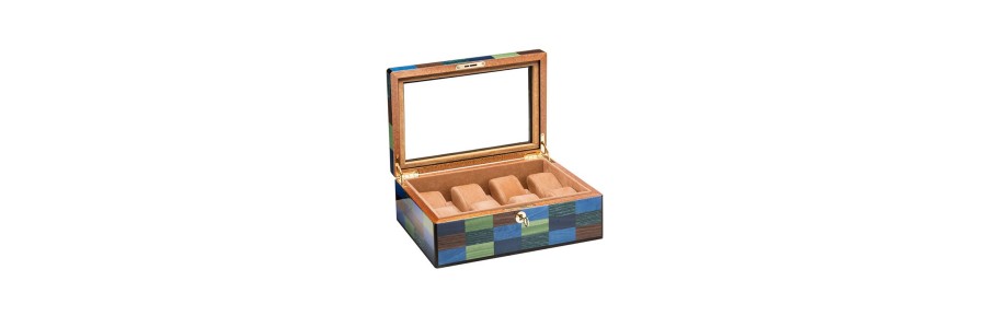 Morici - Venezia Watch Case - Laquered wood - 8seats vetro Morici - Venezia Watch Case - Laquered wood - 8seats vetro