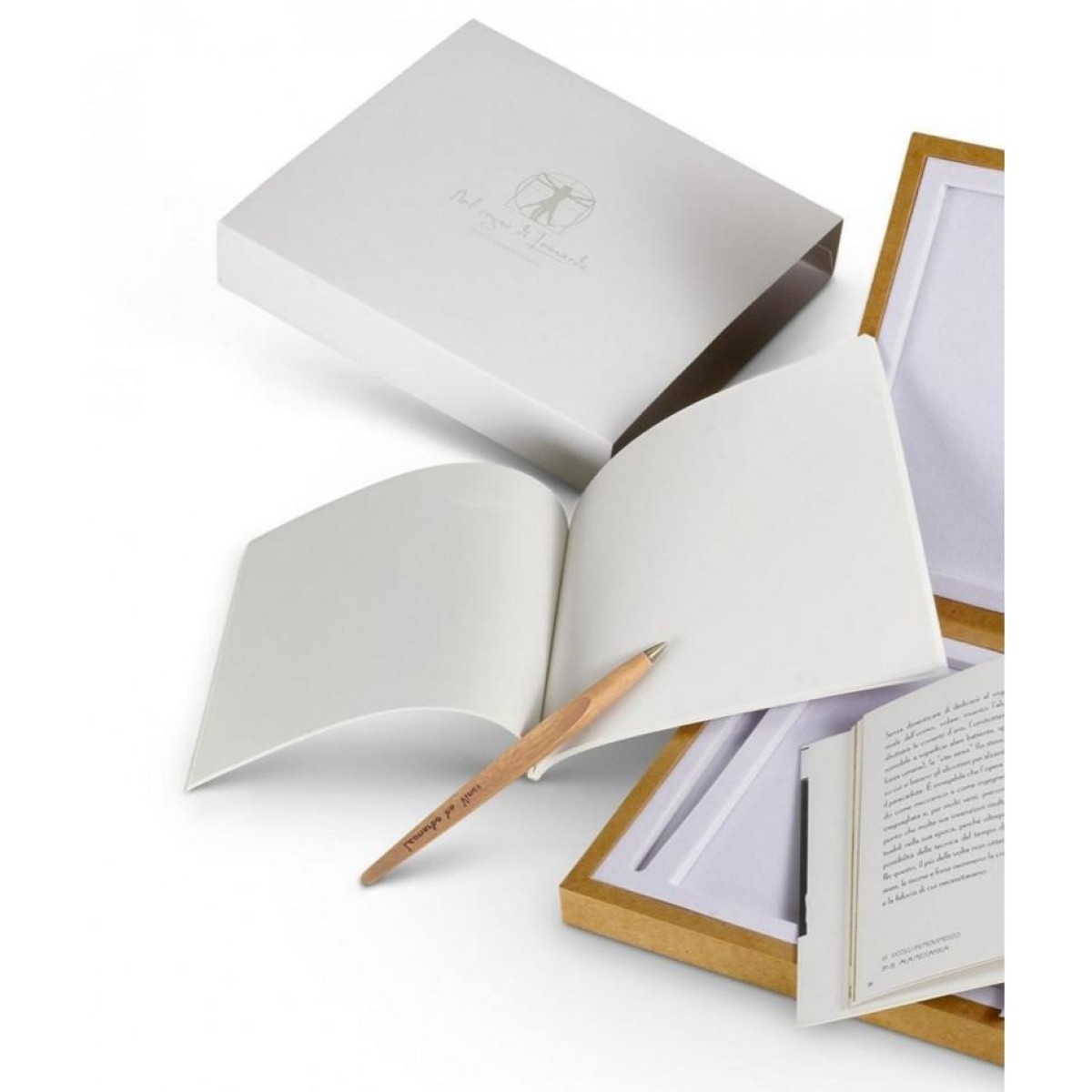Napkin - Forever Set Leonardo 500th - Acero Napkin - Forever Set Leonardo 500th - Acero