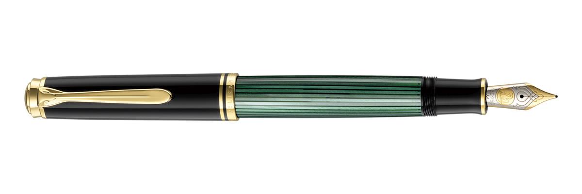 Pelikan - Souverän 800 - Verde Nera - Stilografica Pelikan - Souverän 800 - Verde Nera - Stilografica
