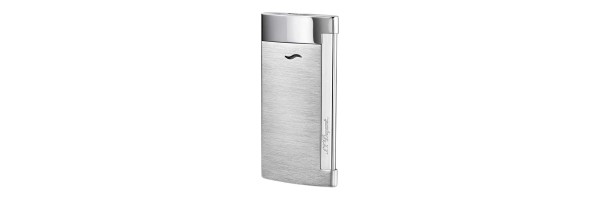 Dupont - 027701 - Accendino Slim 7 - Brushed Chrome Grey Dupont - 027701 - Accendino Slim 7 - Brushed Chrome Grey