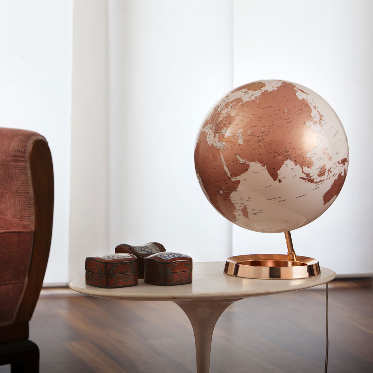 Atmosphere - Illuminated Globe - Copper Atmosphere - Illuminated Globe - Copper