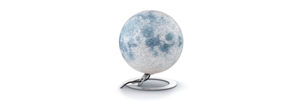 Atmosphere - Illuminated Globe - Moon Atmosphere - Illuminated Globe - Moon