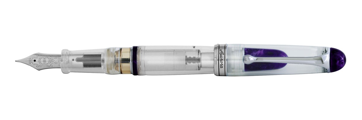 Aurora - 88 Minerali - Fountain Pen Violet Amethist Aurora - 88 Minerali - Fountain Pen Violet Amethist