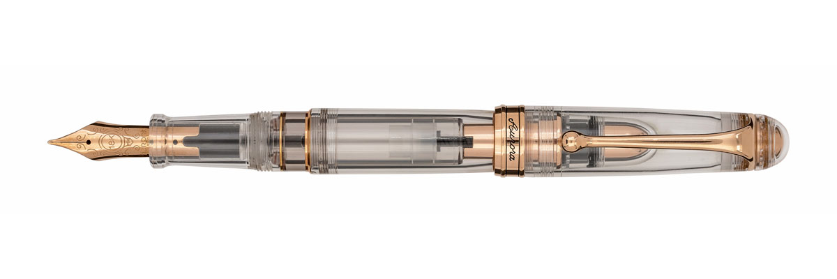 Aurora - 8"88" Rose Gold Demonstrator - Fountain Pen Aurora - 8"88" Rose Gold Demonstrator - Fountain Pen