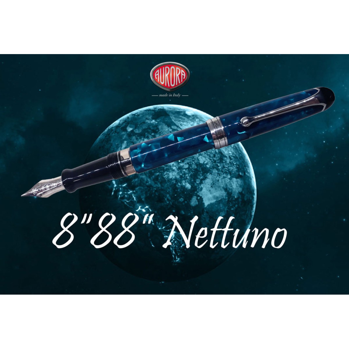 Aurora - 8"88" Neptune - Fountain Pen Aurora - 8"88" Neptune - Fountain Pen