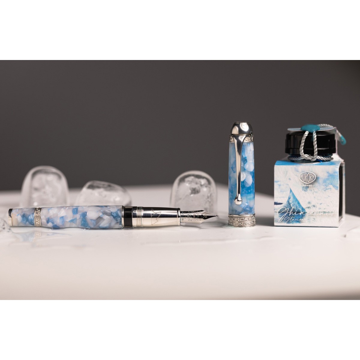 Aurora - Glacier - Fountain Pen Aurora - Glacier - Fountain Pen