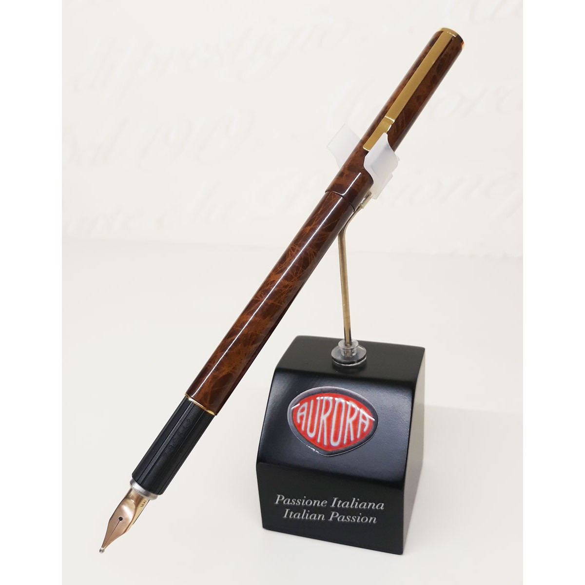 Aurora - Hastil - Fountain Pen - Turtle Laquer - Gold Nib Aurora - Hastil - Fountain Pen - Turtle Laquer - Gold Nib