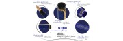 Aurora - Internazionale Blu - Finiture Oro Massiccio - Edizione Limitata Aurora - Internazionale Blu - Finiture Oro Massiccio - Edizione Limitata