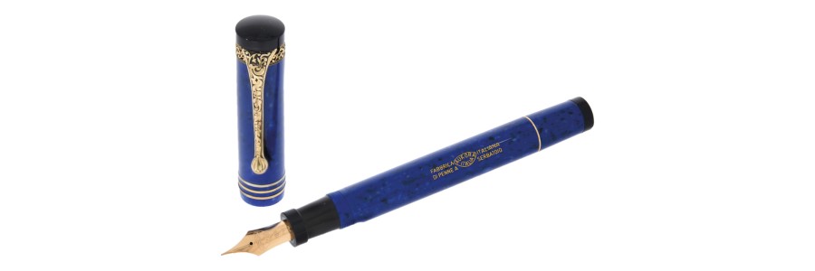 Aurora - Internazionale Blu - Finiture Oro Massiccio - Edizione Limitata Aurora - Internazionale Blu - Finiture Oro Massiccio - Edizione Limitata