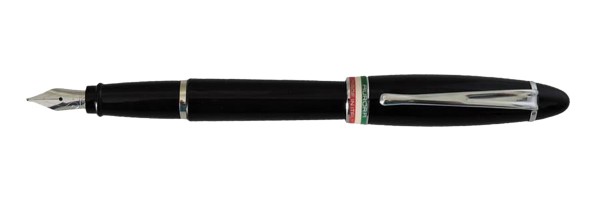 Aurora - Ipsilon Italia - Black Glossy Resin - Fountain Pen Aurora - Ipsilon Italia - Black Glossy Resin - Fountain Pen