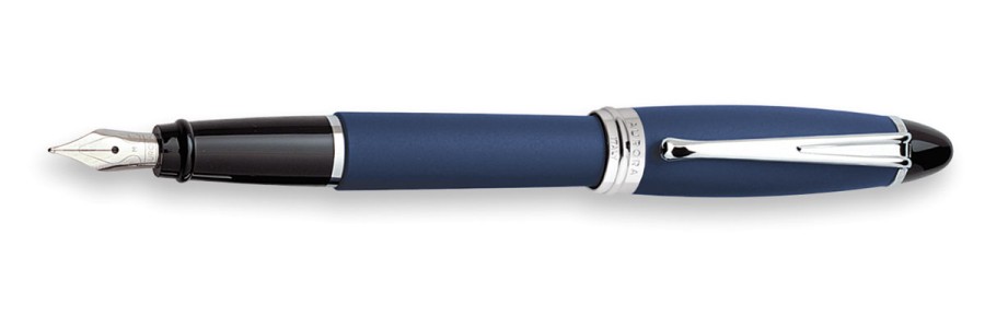 Aurora - Ipsilon Satin Blue HT - Fountain Pen Aurora - Ipsilon Satin Blue HT - Fountain Pen