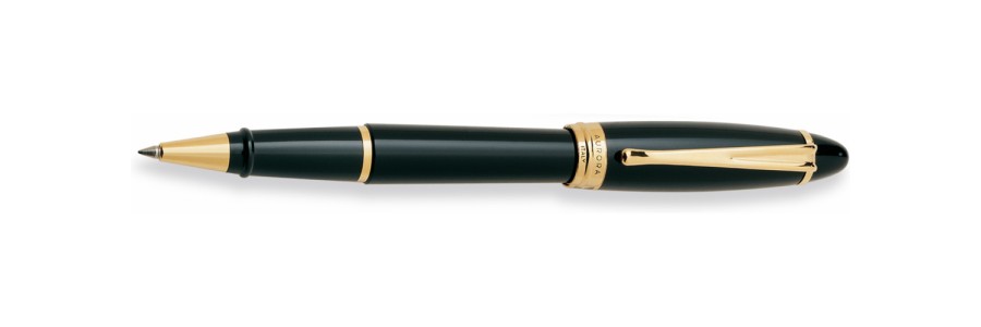 Aurora - Ipsilon - Glossy Resin - Black - Rollerball Pen Aurora - Ipsilon - Glossy Resin - Black - Rollerball Pen