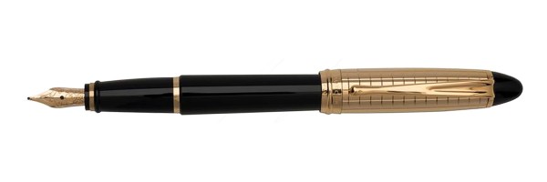 Aurora - Ipsilon Quadra - Fountain Pen - Yellow Gold Cap. Aurora - Ipsilon Quadra - Fountain Pen - Yellow Gold Cap.