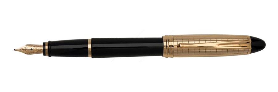 Aurora - Ipsilon Quadra - Fountain Pen - Yellow Gold Cap. Aurora - Ipsilon Quadra - Fountain Pen - Yellow Gold Cap.