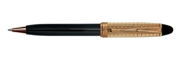 Aurora - Ipsilon Quadra - Ballpoint - Gold Cap. Aurora - Ipsilon Quadra - Ballpoint - Gold Cap.