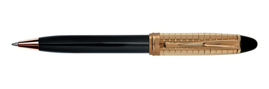 Aurora - Ipsilon Quadra - Ballpoint - Gold Cap. Aurora - Ipsilon Quadra - Ballpoint - Gold Cap.