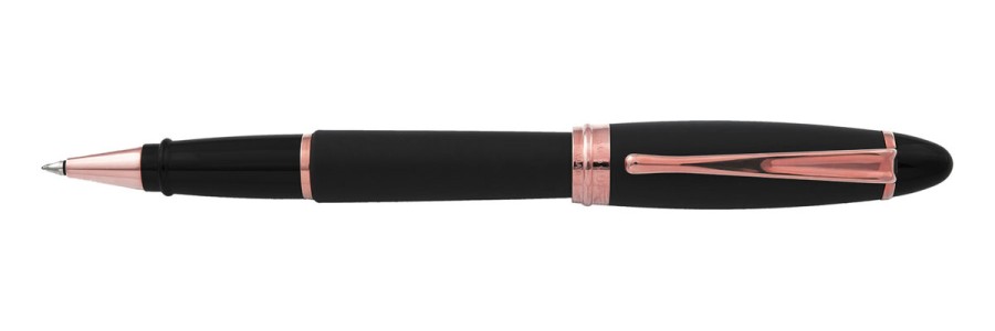 Aurora - Ipsilon Satin Black Oro Rosa - Roller Aurora - Ipsilon Satin Black Oro Rosa - Roller
