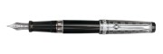 Aurora - Optima - Decò Argento - Penna Stilografica Aurora - Optima - Decò Argento - Penna Stilografica