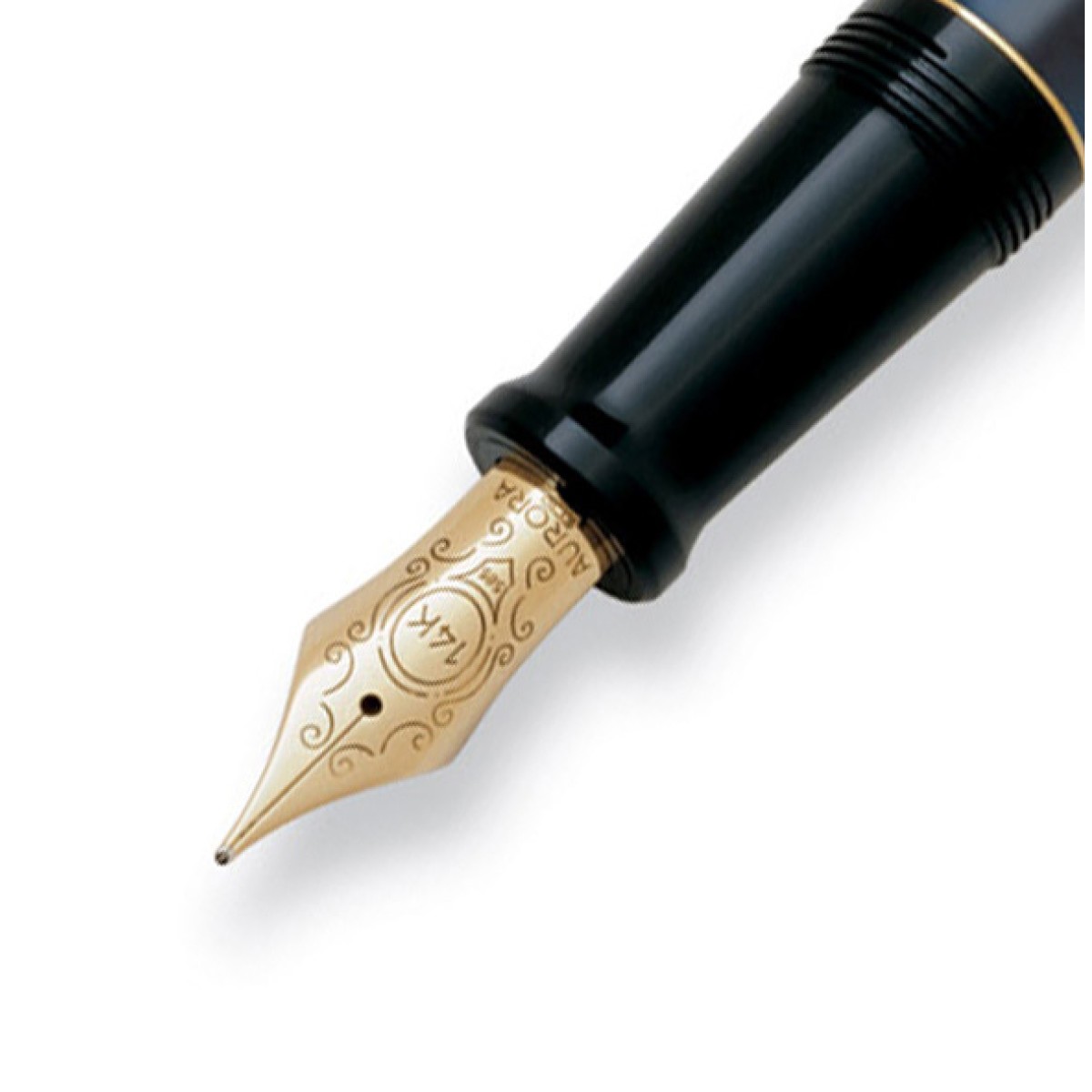 Aurora - Optima - Silver Grana Riso - Fountain Pen Aurora - Optima - Silver Grana Riso - Fountain Pen