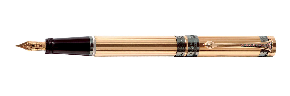 Aurora - Palladio Oro Massiccio - Fountain Pen - Limited Edition Aurora - Palladio Oro Massiccio - Fountain Pen - Limited Edition