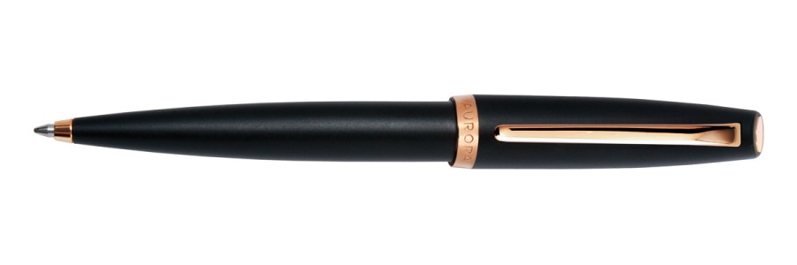 Aurora - Style Matt Black - Rose Gold - Ballpoint Pen Aurora - Style Matt Black - Rose Gold - Ballpoint Pen