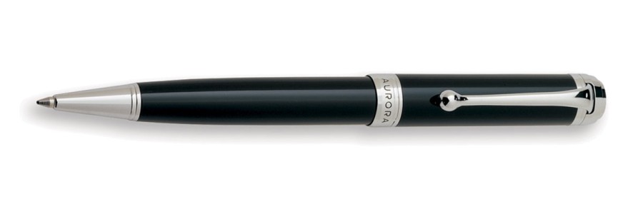 Aurora - Talentum - Glossy Black and Chrome - Ballpoint Pen Aurora - Talentum - Glossy Black and Chrome - Ballpoint Pen