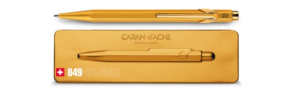 Caran d'Ache - 849 Gift Collection - GoldBar - Penna a sfera Caran d'Ache - 849 Gift Collection - GoldBar - Penna a sfera