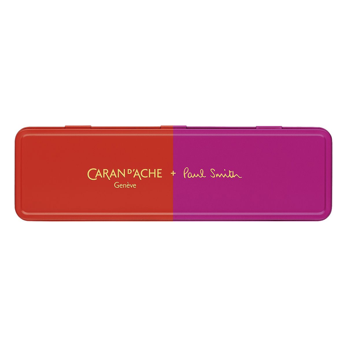 Caran d'Ache - 849 Paul Smith 2023 - Warm Red and Melrose - Penna a sfera Caran d'Ache - 849 Paul Smith 2023 - Warm Red and Melrose - Penna a sfera