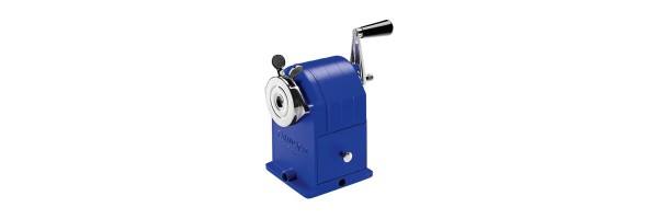 Caran D'ache - Crank Pencil Sharpener - Klein Blue Caran D'ache - Crank Pencil Sharpener - Klein Blue