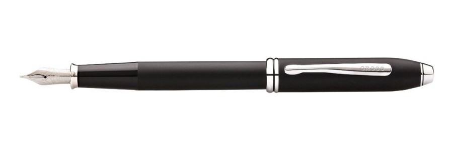 Cross - Townsend Matte Black- Fountain Pen Cross - Townsend Matte Black- Fountain Pen
