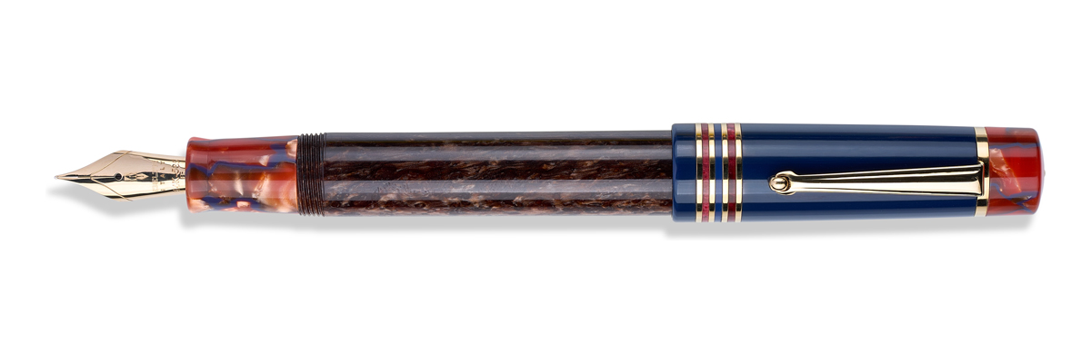 Delta - Etna - “The Fire of the Night” Limited Edition - Pennino Oro 14kt.