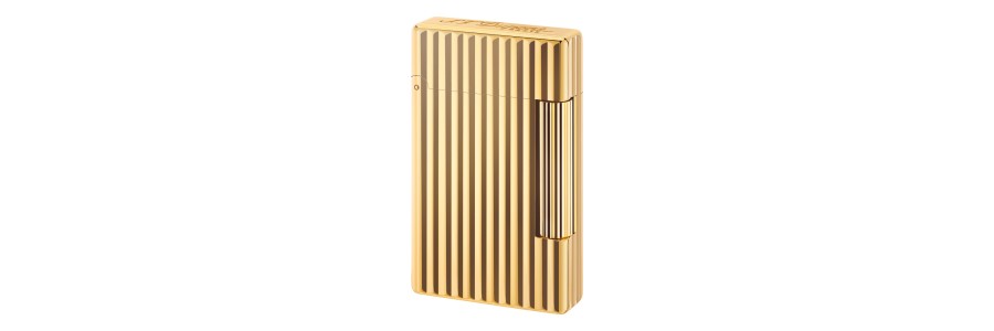 Dupont - 020803B - Initial Lighter - Golden bronze Dupont - 020803B - Initial Lighter - Golden bronze