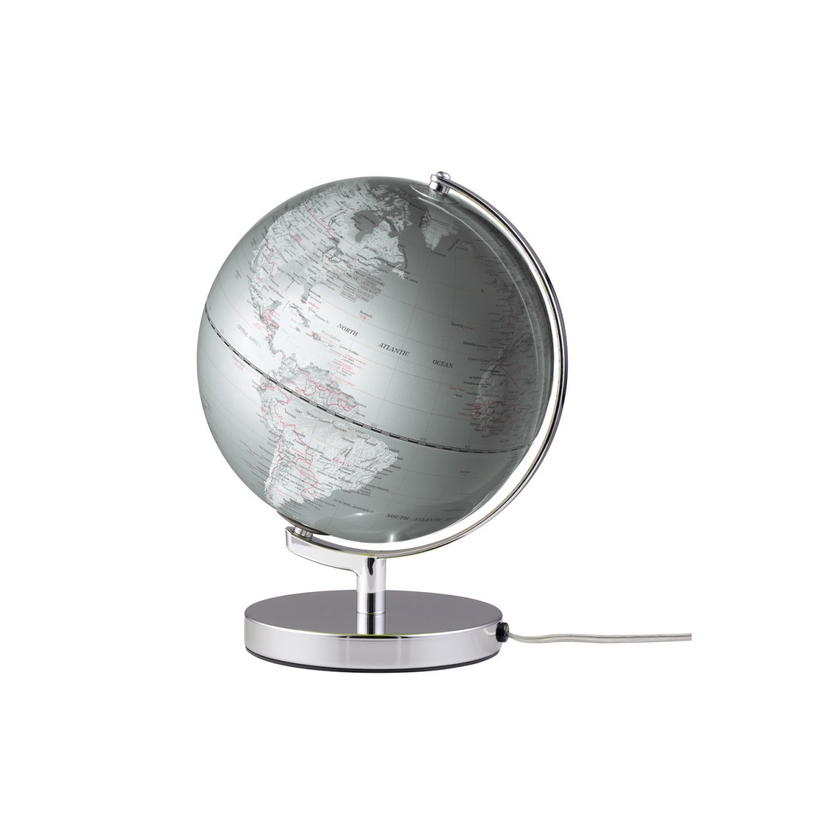 Emform - Globo Terra Light - Silver Emform - Globo Terra Light - Silver