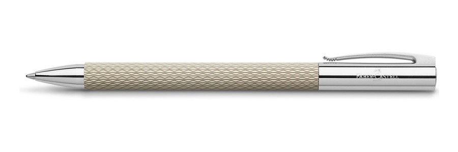 Faber Castell - Ambition - Penna a sfera - OpArt Bianco Sabbia Faber Castell - Ambition - Penna a sfera - OpArt Bianco Sabbia