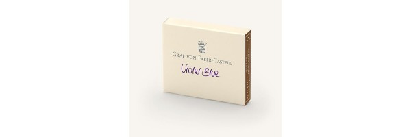 Graf von Faber Castell - Cartucce di Inchiostro - Violet Blue Graf von Faber Castell - Cartucce di Inchiostro - Violet Blue