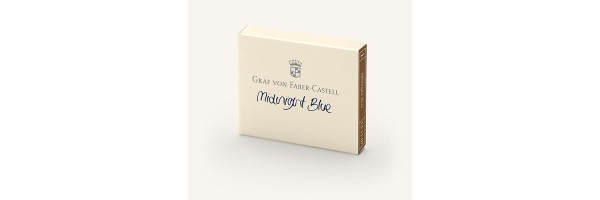 Graf von Faber Castell - Cartucce di Inchiostro - Midnight Blue Graf von Faber Castell - Cartucce di Inchiostro - Midnight Blue