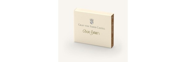 Graf von Faber Castell - Cartucce di Inchiostro - Olive Green Graf von Faber Castell - Cartucce di Inchiostro - Olive Green