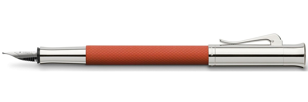 Graf Von Faber Castell - Guilloche - Fountain Pen Orange Graf Von Faber Castell - Guilloche - Fountain Pen Orange