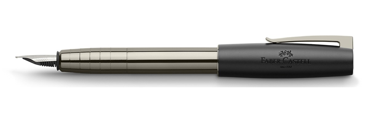 Faber Castell - Loom Gunmetal Shiny - Fountain Pen Faber Castell - Loom Gunmetal Shiny - Fountain Pen