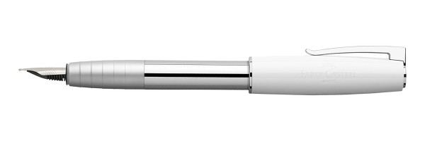 Faber Castell - Loom Piano - Fountain Pen White Faber Castell - Loom Piano - Fountain Pen White