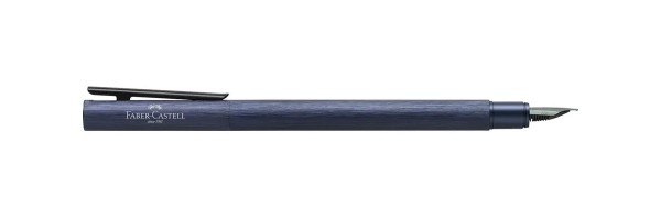 Faber Castell - Neo Slim - Stilografica - Aluminium Dark Blue Faber Castell - Neo Slim - Stilografica - Aluminium Dark Blue