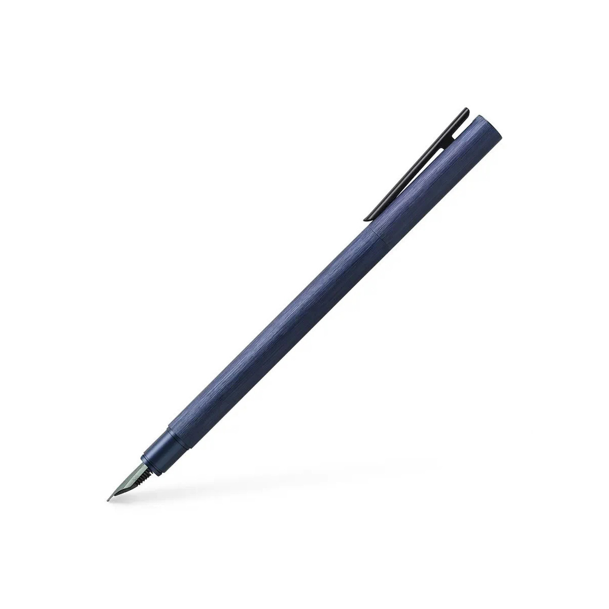 Faber Castell - Neo Slim - Stilografica - Aluminium Dark Blue Faber Castell - Neo Slim - Stilografica - Aluminium Dark Blue